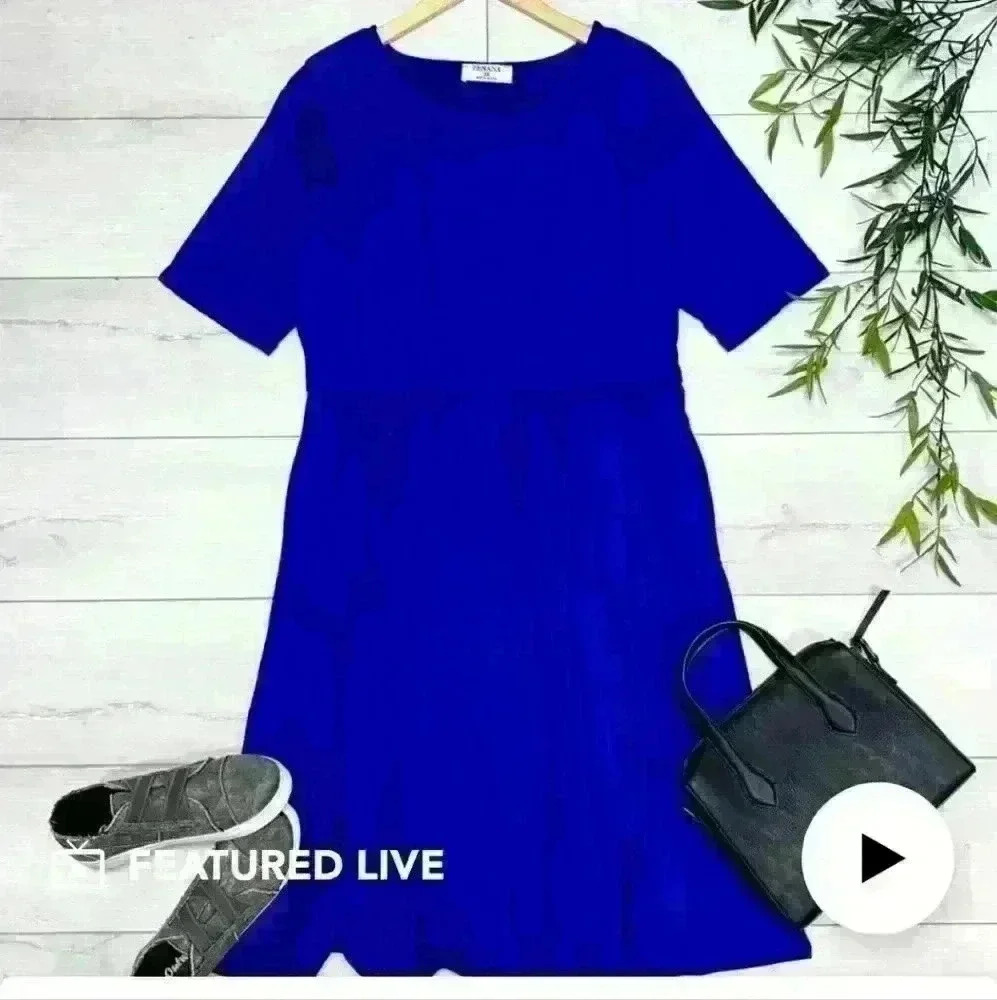 Blue dress #74